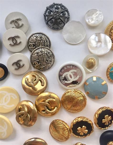 where to buy vintage chanel buttons|faux chanel buttons.